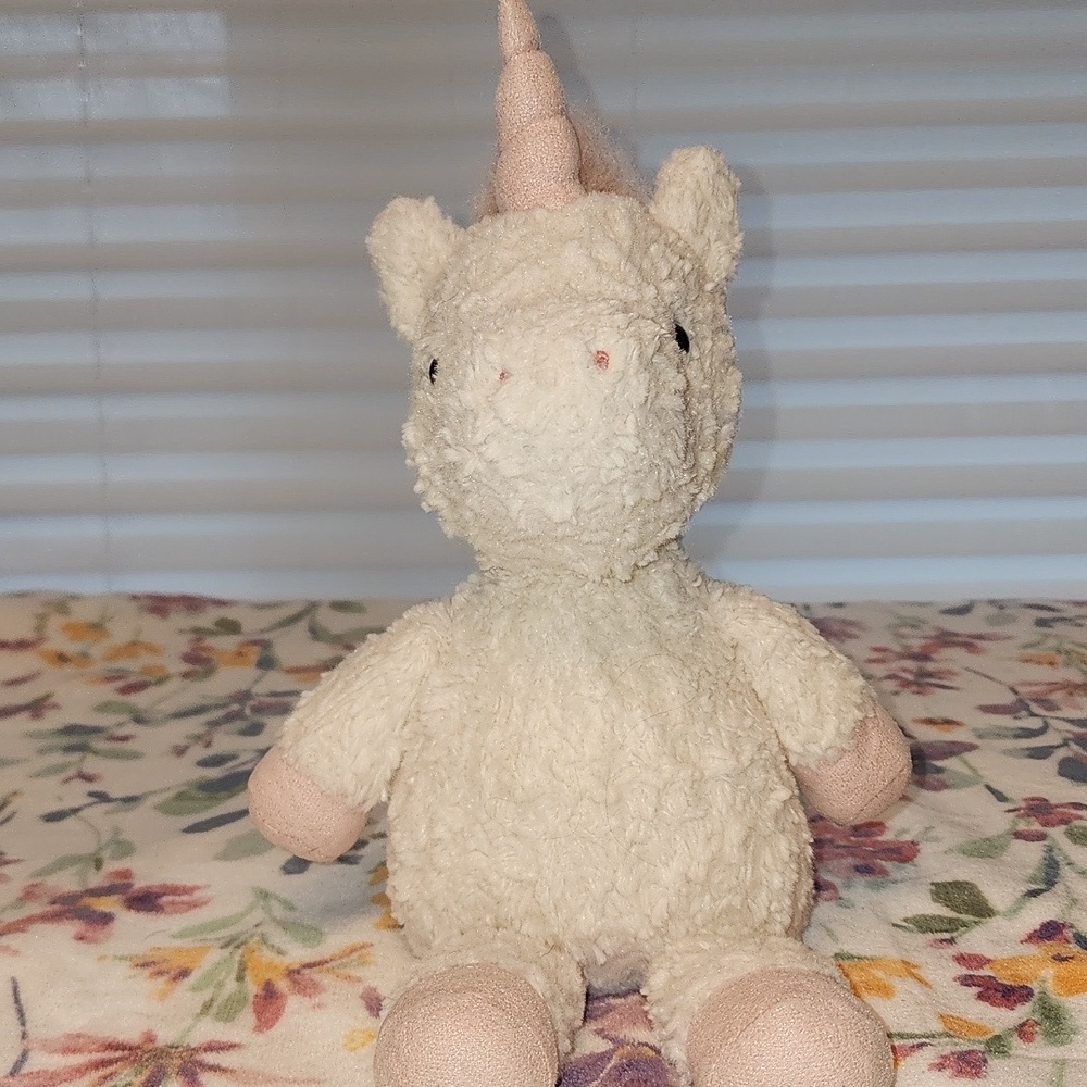 Jellycat London‎ Plush Unicorn Toy - White And Light Pink